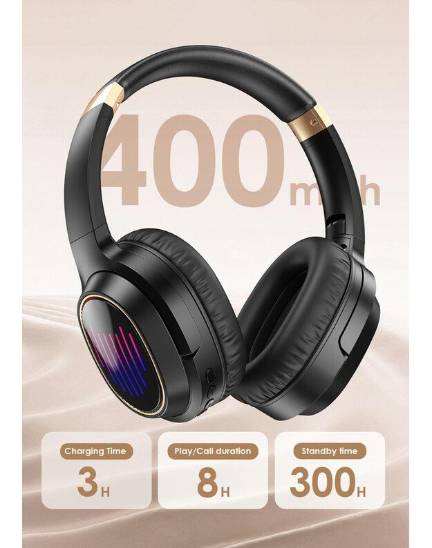 SENDEM K36 HF BT DOUBLE BASS, juodos 4