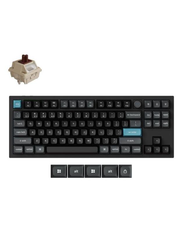 KEYBOARD WRL Q3 ULTRA/BLACK Q3U-M3 KEYCHRON