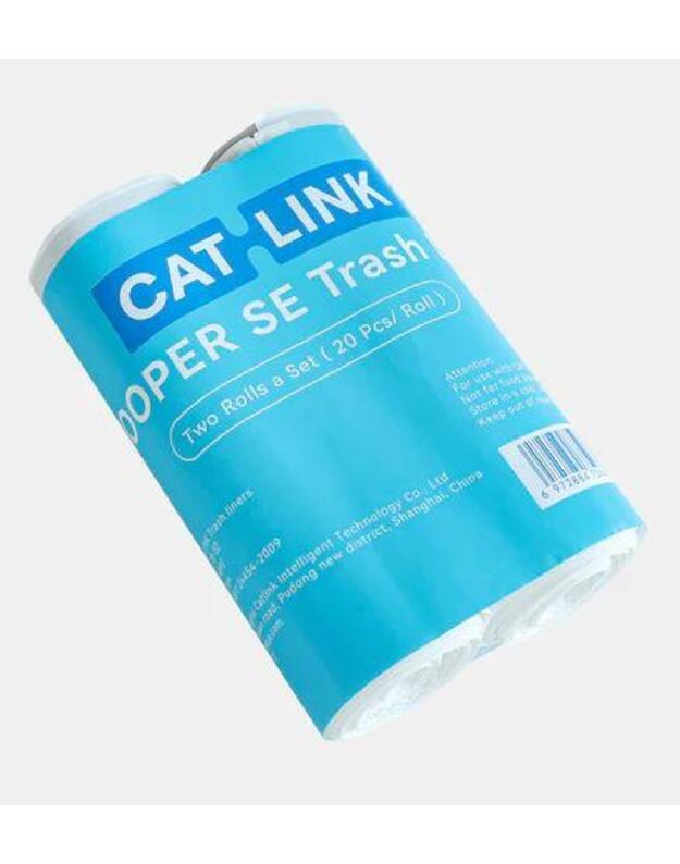 CAT LITTER BOX ACC TRASH BAGS/2ROLLS CL-TB-02 CATLINK