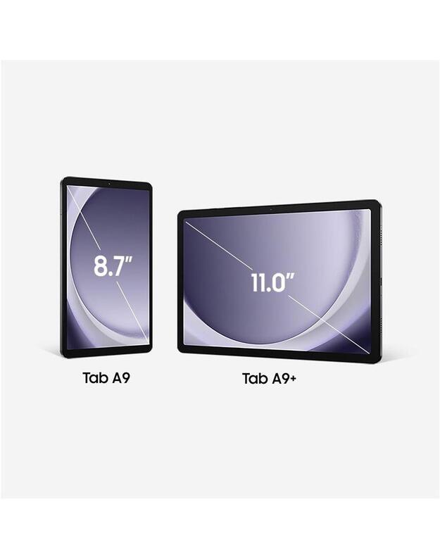 Samsung Galaxy Tab A9+ 11 5G 8/256GB (X216), pilkas 7