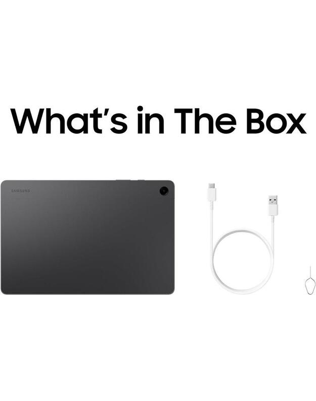 Samsung Galaxy Tab A9+ 11 5G 8/256GB (X216), pilkas 3