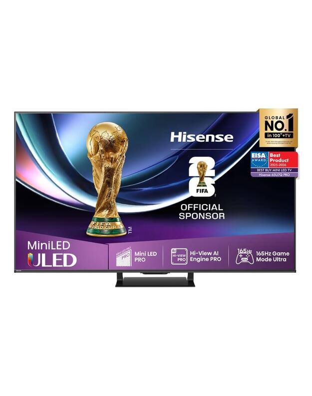 TV Set|HISENSE|65  |4K Ultra HD|3840 x 2160 pixels|Flat|16:9|ULED|65U7QPRO