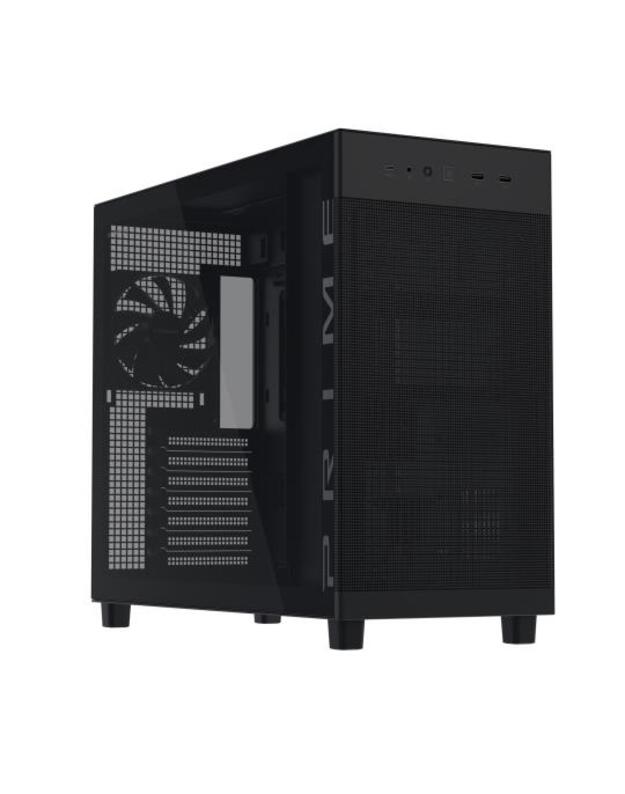 Case|ASUS|ATX/micro ATX/Mini-ITX|Black/Transparent|Midi Tower|PC|PRIME AP303 TG BLACK|90DC00V0-B39010