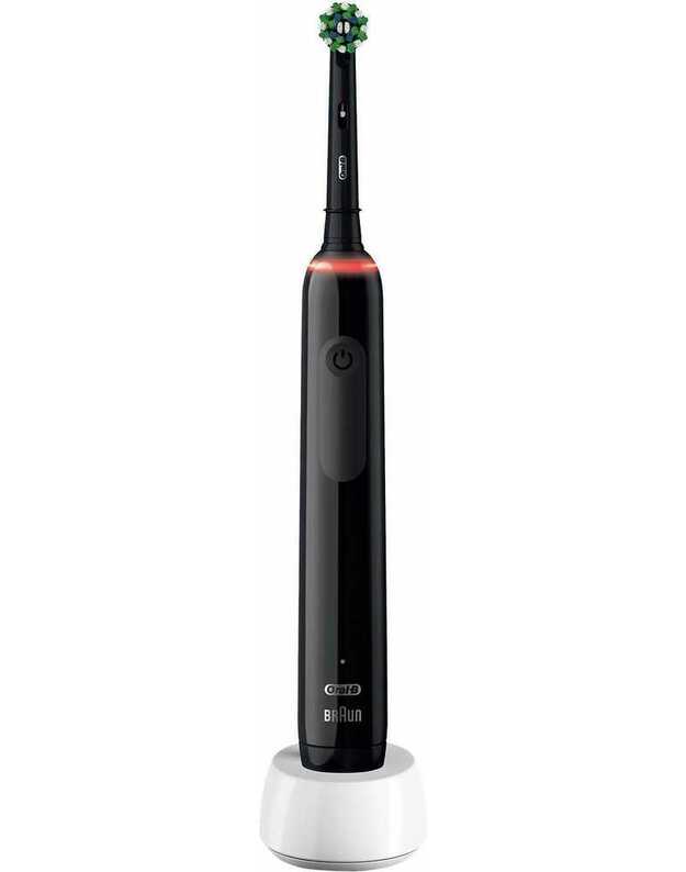 Elektrinis dantų šepetukas Braun Oral-B Pro 3 3000 Cross Action, juodas 2