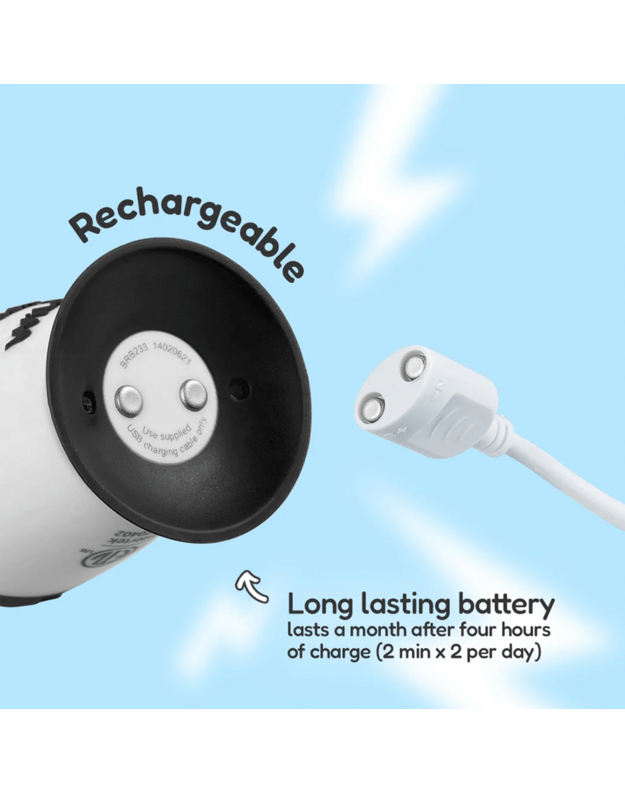 Elektrinis dantų šepetukas Brush baby WILDONES PANDA 7