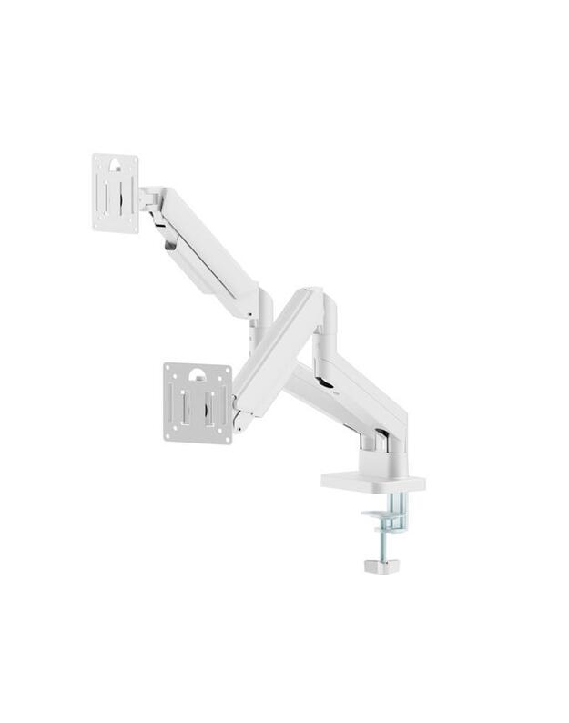 DISPLAY ACC MOUNTING ARM/DBL 17-32  MA-DA2-06-W GEMBIRD