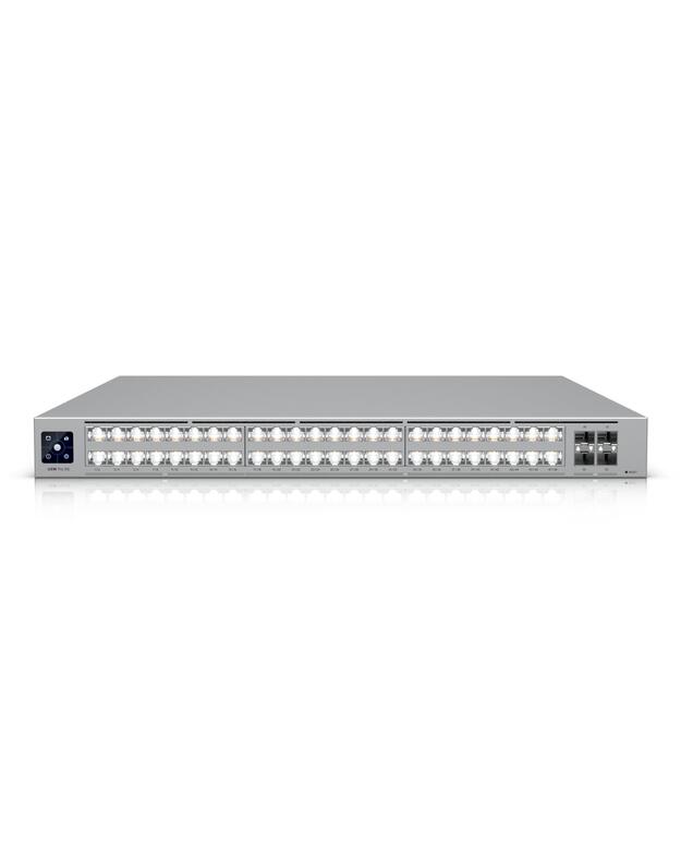 Switch|UBIQUITI|Switch type Managed|Switch layer L2/L3|Rack mounting Yes|Stackable Yes|Form factor 1U|48xRJ-45 ports|RJ-45 Ports Type 10G Ethernet (100/1000/10000)|16x2.5G Ethernet (copper) ports quantity|32x10G Ethernet (copper) ports quantity|4xSFP28 po