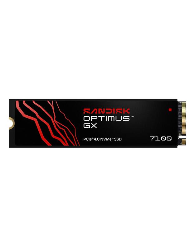 SSD|SANDISK|600xTBW rating|MTBF 1750000 h|Read speed 7250 MB/s|Write speed 6900 MB/s|NVMe Yes|PCI Express 4.0|M.2|1000 GB|SDSP71100TAN-000E0