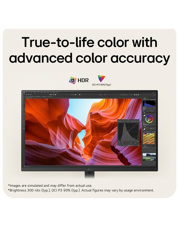 LCD Monitor|LG|27  |3840 x 2160 pixels|4K Ultra HD|Native aspect ratio 16:9|LCD|Flat|27U710B-B