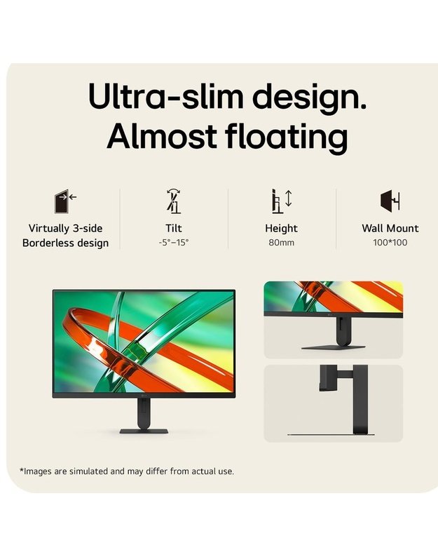 LCD Monitor|LG|27  |3840 x 2160 pixels|4K Ultra HD|Native aspect ratio 16:9|LCD|Flat|27U710B-B