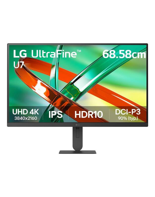 LCD Monitor|LG|27  |3840 x 2160 pixels|4K Ultra HD|Native aspect ratio 16:9|LCD|Flat|27U710B-B
