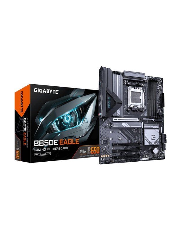 Mainboard|GIGABYTE|AMD B650|Socket AM5|ATX|RAM DDR5-SDRAM|4xSlots|3xNumber of M.2 (M) slots|B650EEAGLE