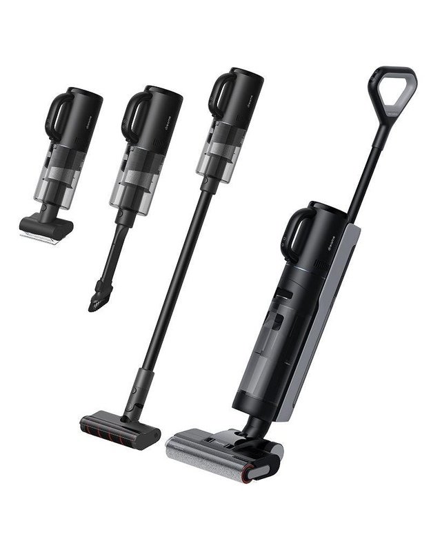 Vacuum Cleaner|DREAME|G12 Dual|Dry&wet|5-in-1 stick vacuum|Black|Bagless|Battery|Suction power 28000 Pa|HHV24A
