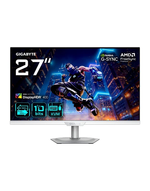 LCD Monitor|GIGABYTE|27  |3840 x 2160 pixels|4K Ultra HD|Native aspect ratio 16:9|LED|Flat|M27UPICEEK