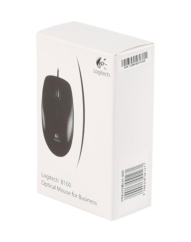 OPTINĖ USB PELĖ B100/BLACK OEM 910-003357 LOGITECH