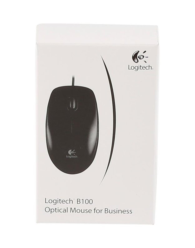OPTINĖ USB PELĖ B100/BLACK OEM 910-003357 LOGITECH