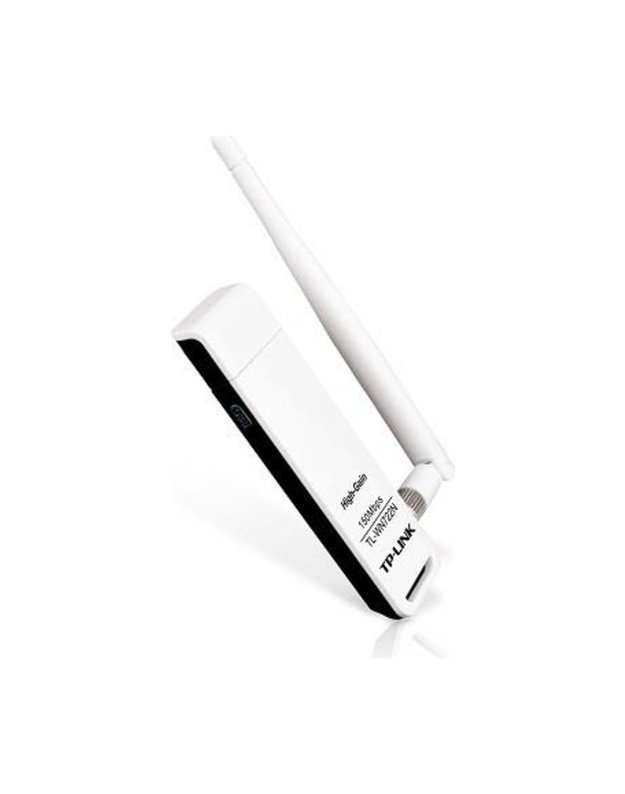 WRL ADAPTER 150MBPS USB HIGH/GAIN TL-WN722N TP-LINK