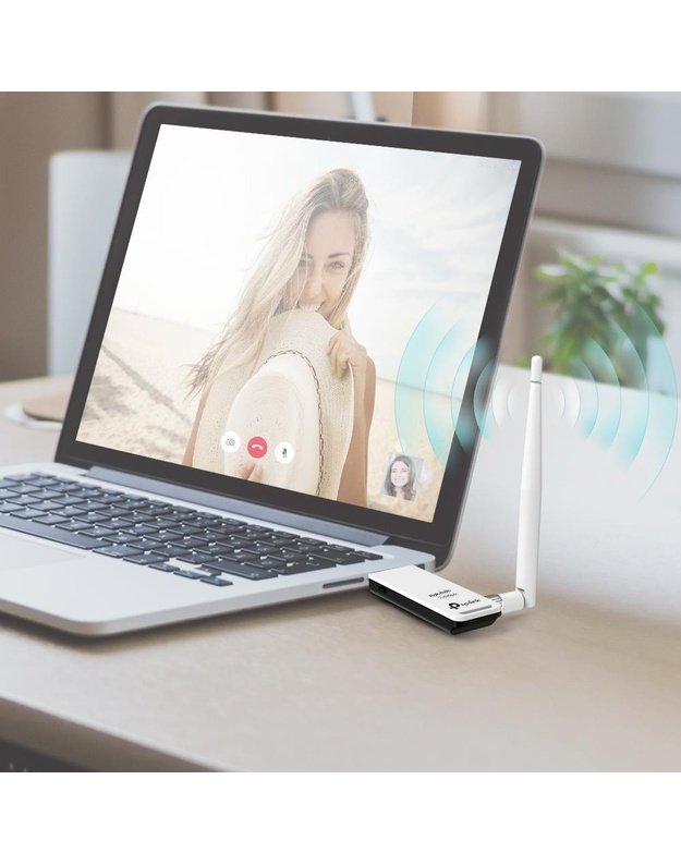 WRL ADAPTER 150MBPS USB HIGH/GAIN TL-WN722N TP-LINK