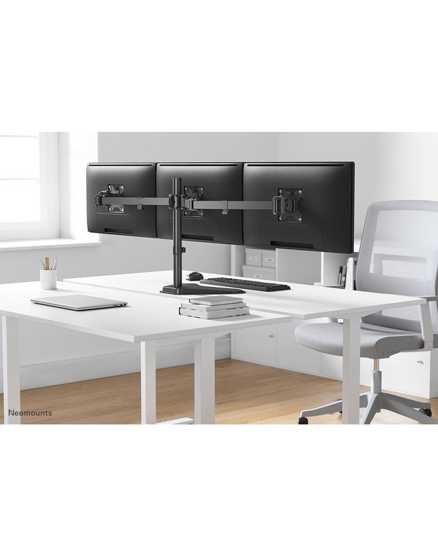 Monitoriaus stalo laikiklis Neomounts 13–27", juodas (FPMA-D550DD3BLACK)