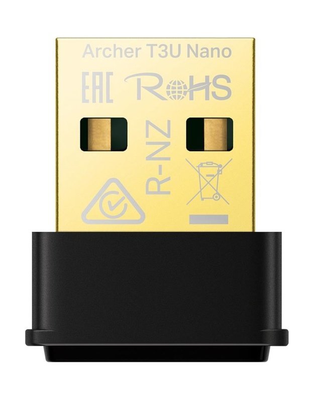 WRL ADAPTER 1300MBPS USB/ARCHER T3U NANO TP-LINK