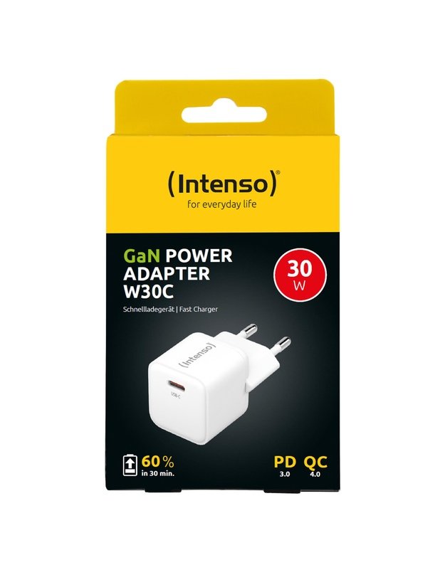 Maitinimo adapteris Intenso GaN, USB-C (7803022)