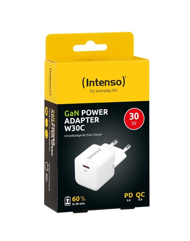 Maitinimo adapteris Intenso GaN, USB-C (7803022)