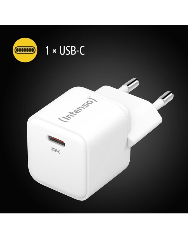 Maitinimo adapteris Intenso GaN, USB-C (7803022)