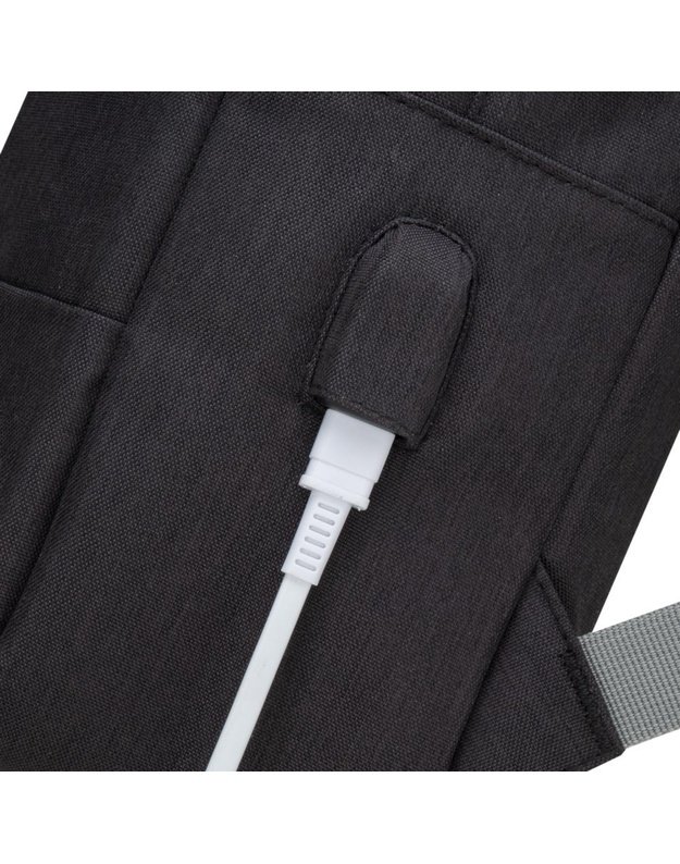 NB BACKPACK 15.6  + MOUSE/7563 BLACK RIVACASE