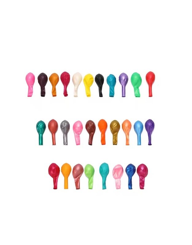 Pearl Color Helium balionų rinkinys (12 colių, 100 vnt) 3