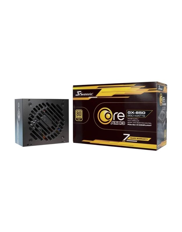 Power Supply|SEASONIC|SRP-CGX851-A5A32SF|850 Watts|Peak Power 850 Watts|Efficiency 80 PLUS GOLD|SRP-CGX851-A5A32SF