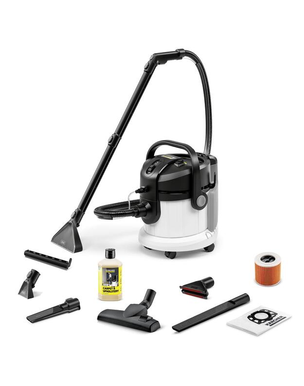 Vacuum Cleaner|KARCHER|Spray extraction cleaner SE 4 Plus Special|Wet/dry/Car cleaning|1000 Watts|White|Weight 7.6 kg|1.081-171.0