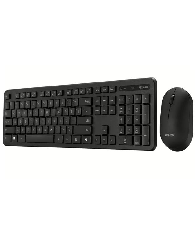 KEYBOARD +MOUSE WRL OPT. CW100/BLACK 90XB0700-BKM0V0 ASUS