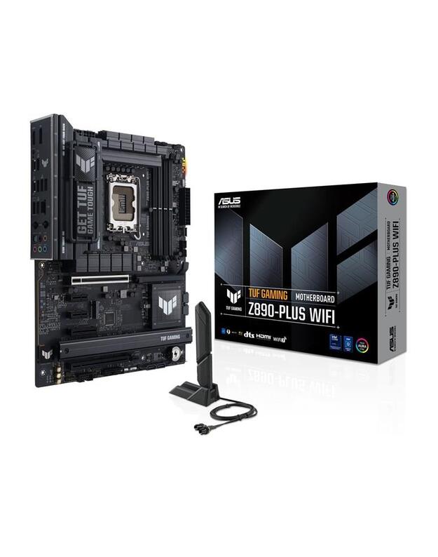 Mainboard|ASUS|Intel Z890|LGA1851|ATX|Memory DDR5|Memory slots 4|2xPCI-Express 4.0 1x|1xPCI-Express 4.0 4x	|1xPCI-Express 4.0 16x|1xPCI-Express 5.0 16x|4xM.2|1xHDMI|1xDisplayPort|3xUSB 3.0|3xUSB 3.1|1xUSB-C|1xUSB-C w/Thunderbolt|1xOptical S/PDIF|1xRJ45|5x