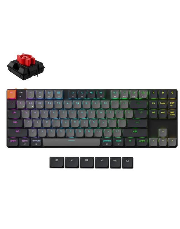 KEYBOARD WRL K1 RGB/BLACK K1X-H1 KEYCHRON
