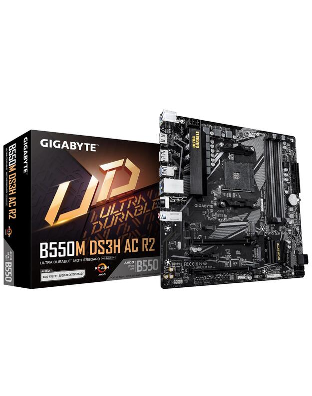 MB AMD B550 SAM4 MATX/B550M DS3H AC R2 GIGABYTE