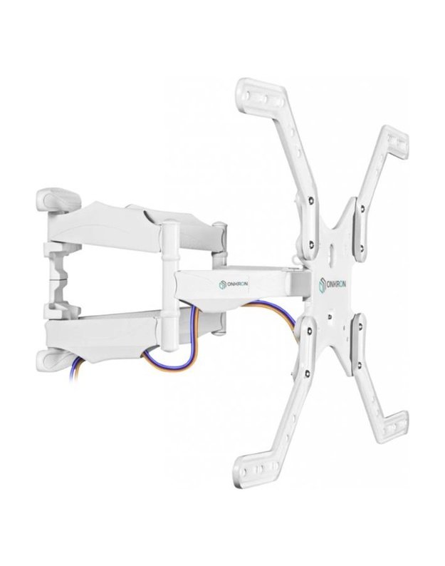 Sieninis televizoriaus laikiklis Onkron 37–70", baltas (M5-W)