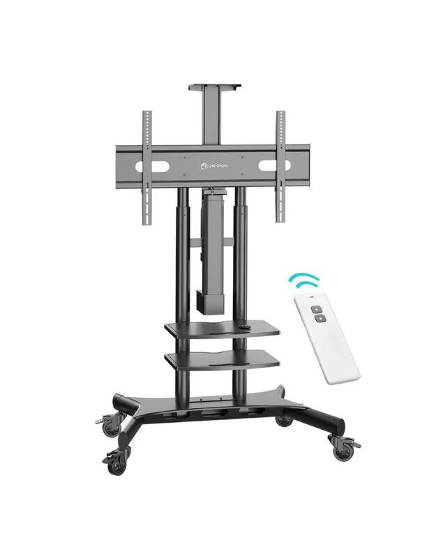 TV SET ACC MOTOR. MOBILE STAND/50-86  BLACK TS1881E-B ONKRON