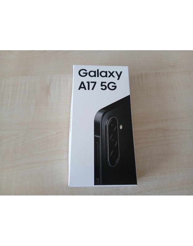 Samsung Galaxy A17 5G 4/128GB, juoda (atidaryta pakuotė)