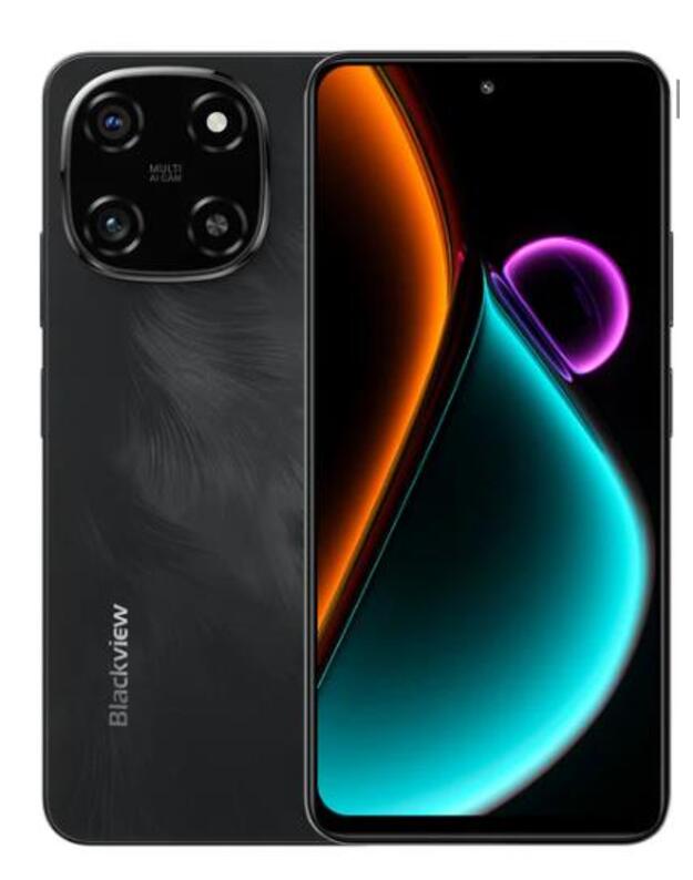 MOBILE PHONE COLOR 6/8+16/128GB BLACK BLACKVIEW