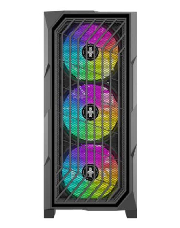 Case|XILENCE|ATX/micro ATX/Mini-ITX|Black|Midi Tower|PC|XILENT BREEZE II|X812.ARGB