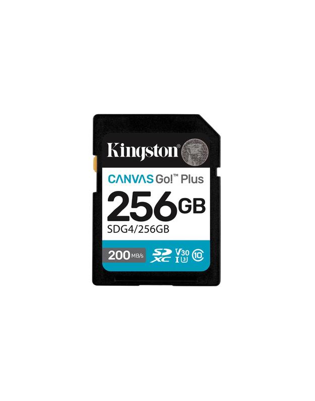 MEMORY SDXC 256GB UHS-I/SDG4/256GB KINGSTON
