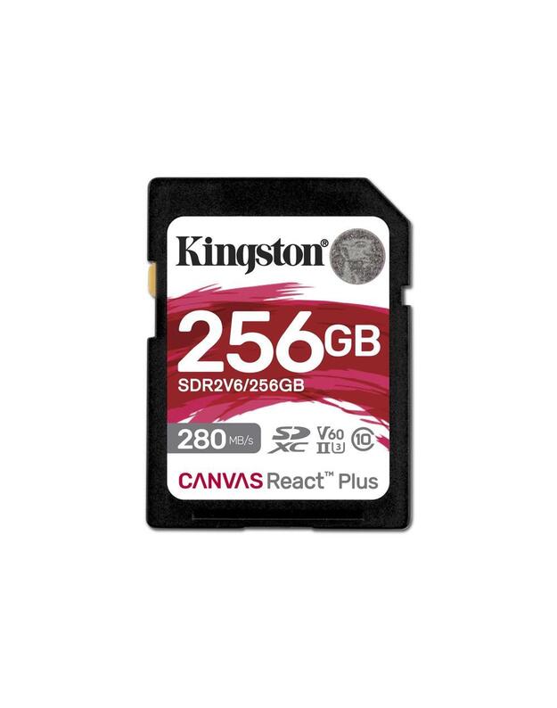 MEMORY SDXC 256GB UHS-II/SDR2V6/256GB KINGSTON