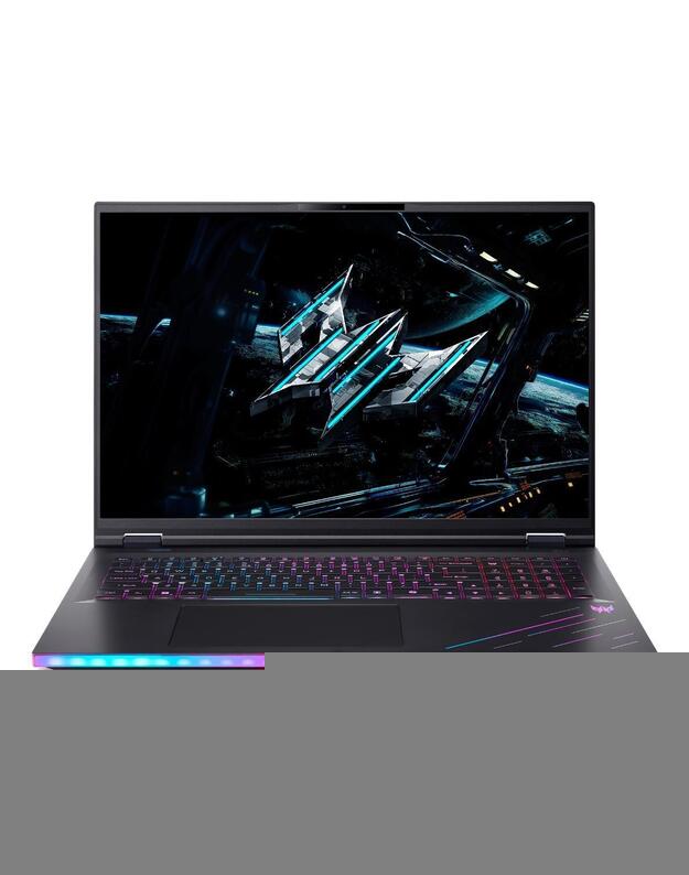 Notebook|ACER|Predator|HELIOS 18 AI|CPU Intel Core Ultra 9|275HX|18  |2560 x 1600 pixels|RAM 32 GB|DDR5-SDRAM|SSD 1000 GB|Discrete graphics NVIDIA GeForce RTX 5080|16 GB|On-board graphics Yes|Keyboard language English|OS installed Windows 11 Home|Colour B