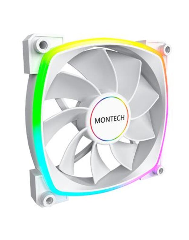 CASE FAN 140MM/RX140 PWM WHITE MONTECH