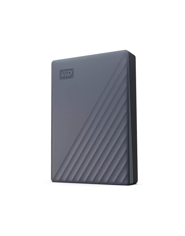 External HDD|WESTERN DIGITAL|My Passport|WDBRMD0050BGY-WESN|5TB|USB-C|Colour Grey|WDBRMD0050BGY-WESN