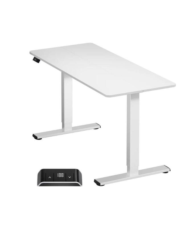 DESK MOTORISED/WHITE WDT221E-W ONKRON