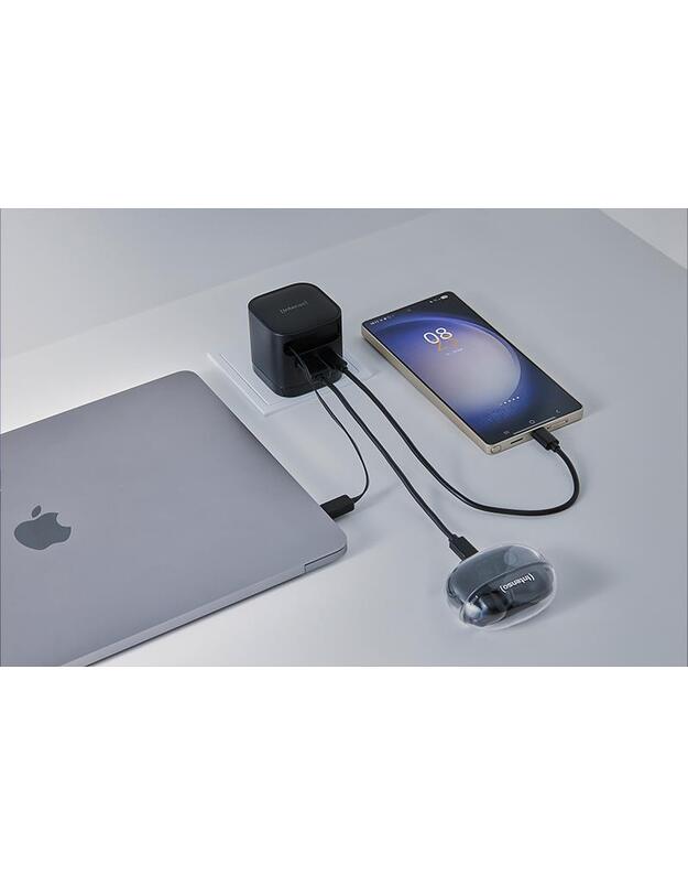 POWER ADAPTER 1XUSB-A/1XUSB-C/BLACK 7806522 INTENSO