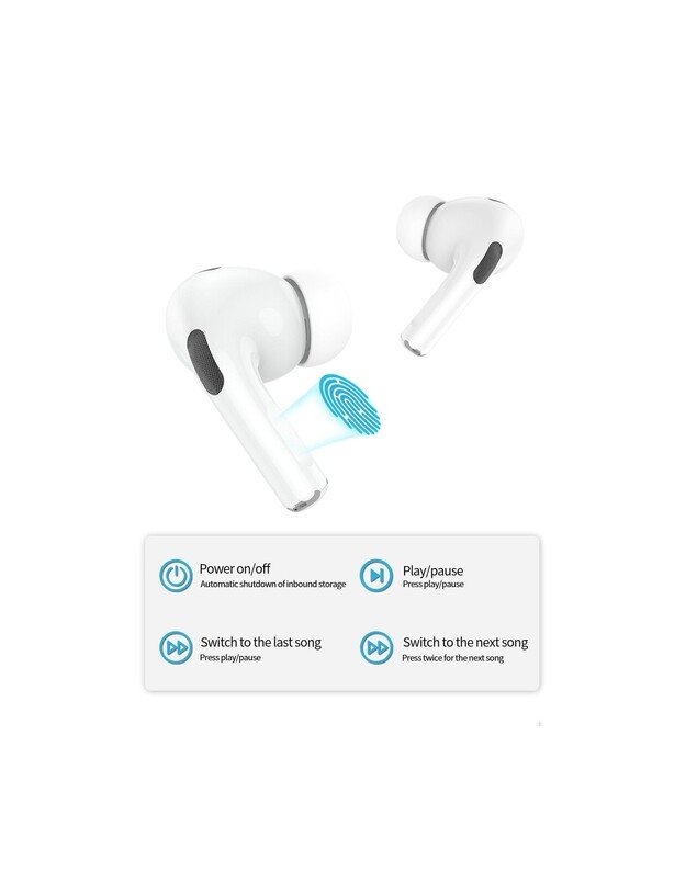 SENDEM GE05 PLUS TWS, baltos 1