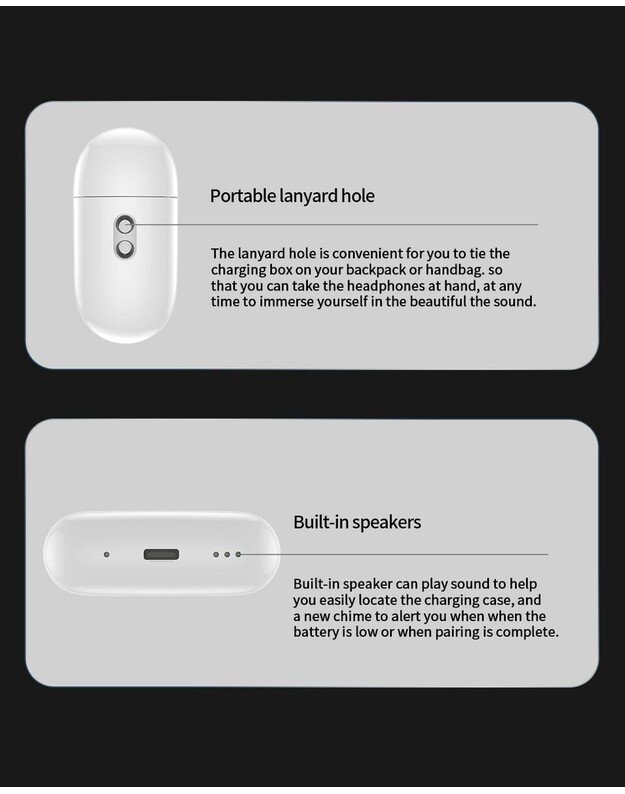 SENDEM GE05 PLUS TWS, baltos 5