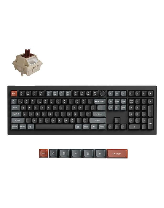 KEYBOARD WRL V6 ULTRA/BLACK V6U-D3 KEYCHRON